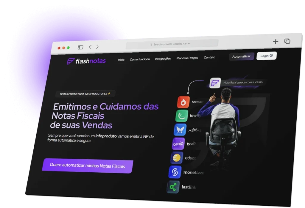 sistema flash notas